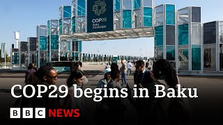 COP29: World leaders meet in Azerbaijan as UN climate talks begin | BBC News