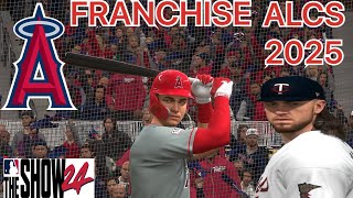 MLB 24 LAA FRANCHISE  2025 ALCS VS MIN TWINS