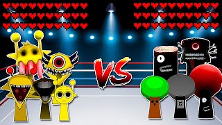 Simon Sprunki Monster Evolution vs Mr. Tree Monster Evolution! Meme battle