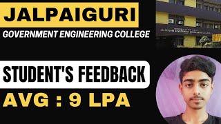 Jalpaiguri Government Engineering College | Honest Review | WBJEE 2023