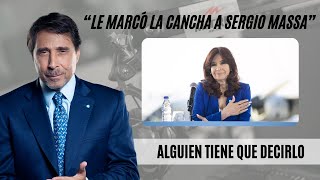 Eduardo Feinmann analizó el acto de Cristina Kirchner y la criticó: “Le marcó la cancha a Massa”