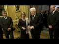 mattarella alla camera ardente di gerardo bianco