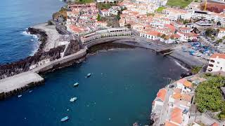 Camara de Lobos (Funchal Madeira) - DJI Mavic Mini Drone Footage