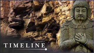 Why Are There Ancient Coffins Hanging From China's Cliffs? | Mysterious Hanging Coffins | Timeline
