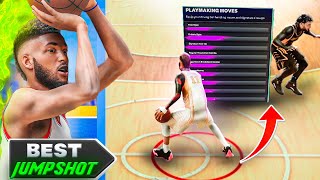 NBA 2K25 - BEST DRIBBLE MOVEs \u0026 BEST JUMPSHOT after PATCH 1...🤩