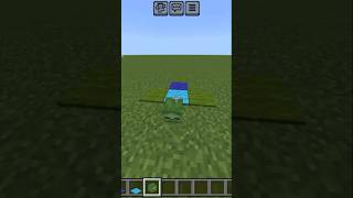 Minecraft zombie hack  #minecraft #gaming #viralshort