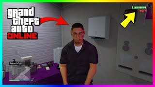 What Happens If You Tip The Bathroom Attendant Exactly $577 Dollars At Your Nightclub In GTA Online?