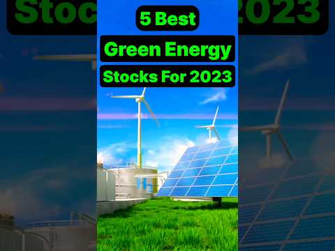 5 Best Green Energy Stocks🟢 || Renewable Energy Stocks || Solar Energy ...