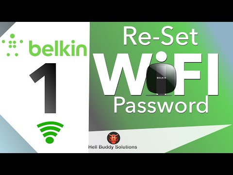 Belkin Wi-Fi Network & Password Re-Setting Part 1 Belkin Wi-Fi Network & Password Re-Setting Part 1