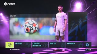 FIFA 22 Karrieremodus löschen und mit einer neuen Mannschaft starten-ICH ERSTELLE ERSTEN EIGENEN VER