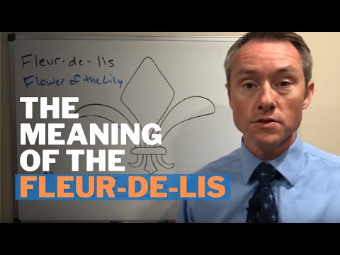 Is the fleur-de-lys a real flower?