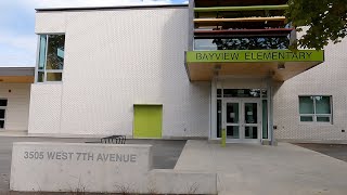 BAYVIEW ELEMENTARY SCHOOL - 3505 West 7th Avenue - Vancouver BC Canada - Walking Tour