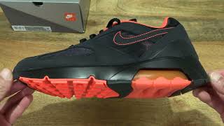 Nike Air 180 Black and Hyper Crimson