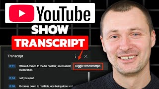 How To Show/Extract Transcripts From YouTube Videos