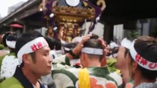 下町の祭り　下谷神社大祭　本社神輿渡御　２０１６．５．８　Mikoshi Festival Shitaya Shrine Tokyo Japan