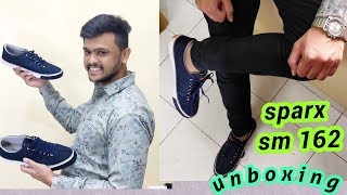 #sparx shoes Sm 162 quick unboxing  navy blue first impression quick trial  relaxo unisex