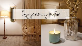 Why I choose hygge lifestyle? | Calm & cozy evening routine | silent vlog | slow living