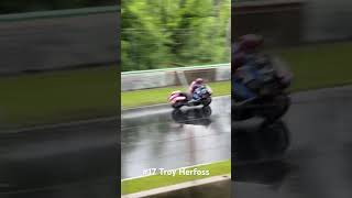 Canada corner number 12 at Road America number 17 Troy Herfoss with over a 10 second lead