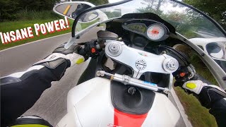 MV Agusta F4 Test Ride + Wheelies