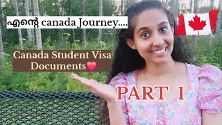 ഈ documents ആണ് എനിക്ക് വേണ്ടി വന്നത് | 🇨🇦student visa requirements | PART 1 | sanguscanadavlogs