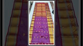 SV .Pure gadwal handloom kanchi boarder sarees.@6309632226.