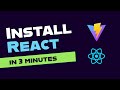 Create React App by Vite in 3 minutes