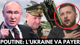 🛑🚫URGENT‼️Poutine Met en Garde l'Ukraine Après l'Assassinat du Général Igor Kirillov‼️