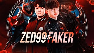 #1 ZED KOREA meets FAKER'S LUCIAN *INSANE SOLO KILL*