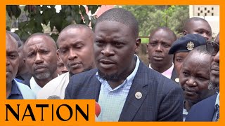 Governor Sakaja calls for Ruto, Raila talks