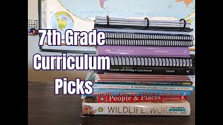 7th Grade Homeschool Curriculum Choices 2023-2024