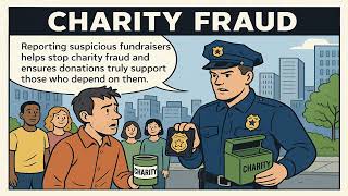 Charity Fraud – Comic Scam Alert Explained