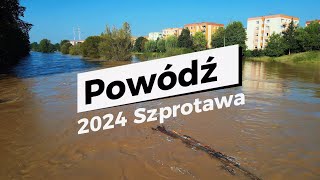 Powódź 2024 Bohaterscy Mieszkańcy Ratują Miasto Szprotawa 17.09.2024.