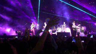 Countdown to New Year with COLDPLAY in Abu Dhabi 2011.