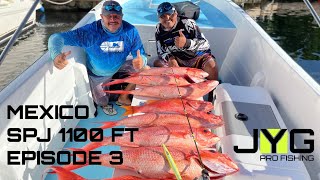 SLOW PITCH JIGGING IN MEXICO 1100FT - QUEEN SNAPPER - JYG PROFISHING