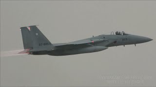 噂のAI高画質化の機能を使って F-15戦闘機のド派手な離陸を編集してみたんですが･･･