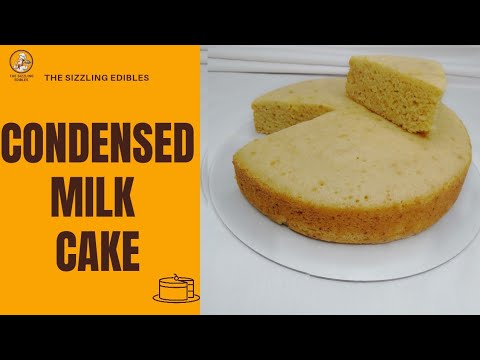 HOW TO BAKE A CAKE WITHOUT OVEN. CONDENSED MILK CAKE (steamed Baking) # ...