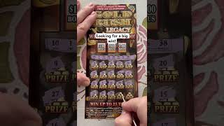 Looking for a big win Florida gold rush legacy lottery tickets #scratchers #fyp #scratchofftickets