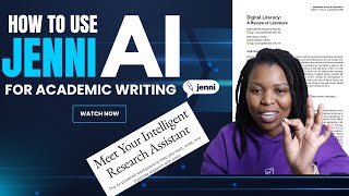 How to Use Jenni.ai for Academic Writing | Full Demo (2025 Update)