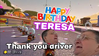 Mario Kart 8 Deluxe Online - TERESA'S BIRTHDAY KING BOO FROOM