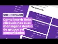 [SOLUCIONADO] Como enviar mensagens com links clicáveis com o Joinzapp