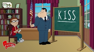 American Dad: Hugs Kiss (Season 10 Episode 8 Clip) | TBS