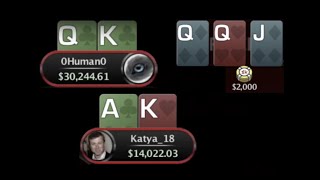 nl10k ♠ [0Human0 vs Katya_18] ♠ you got it |21 5 2019