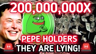 PEPE HOLDERS: THE HIDDEN TRUTH THEY DON’T WANT US TO WIN | PEPE PRICE PREDICTION