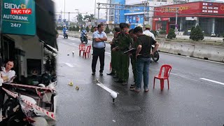 Trực tiếp: Hiện trường vụ nổ súng cướp ngân hàng một người chết ở Quận Ngũ Hành Sơn, Đà Nẵng