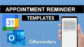 Appointment Reminder Templates