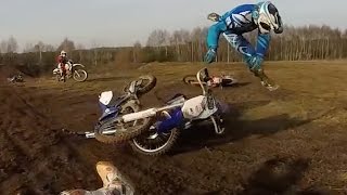 BRUTAL MOTOCROSS CRASHES - HOW NOT TO RIDE A DIRT BIKE