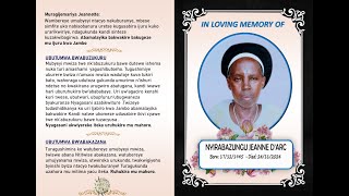 UMUHANGO WO GUHEREKEZA UMUBYEYI WACU NYIRABAZUNGU Jeanne d'Arc