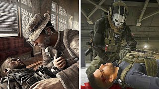 Soap's Death (2009 vs 2023) - Call of Duty: Modern Warfare 3 Comparison