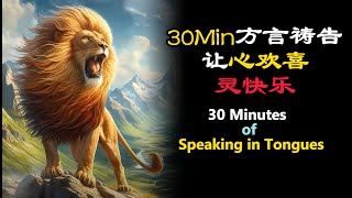 30分钟方言祷告，让心欢喜、灵快乐！30 Minutes of Speaking in Tongues: Let Your Heart Rejoice and Your Spirit Be Glad!