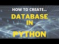 1. Creating your first database in SQLITE!